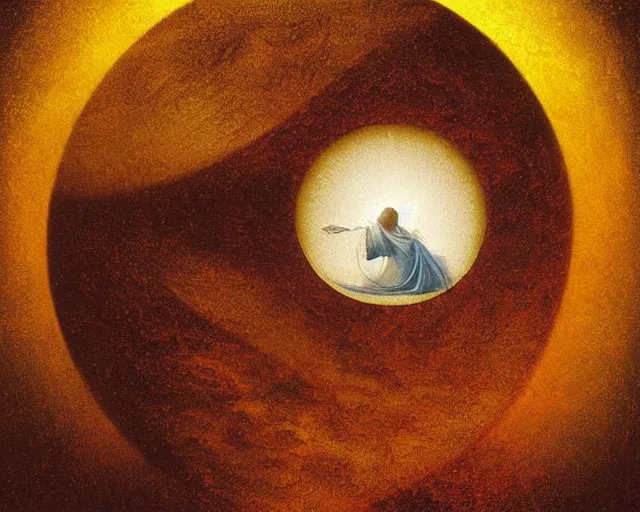 Prompt: a voyage into the center of psyche, a closeup simple vector pop surrealism, by ( leonardo da vinci ) and greg rutkowski and rafal olbinski