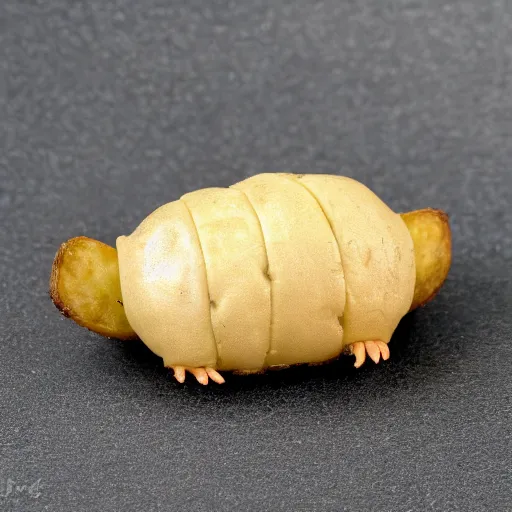 Image similar to a baked potato tardigrade