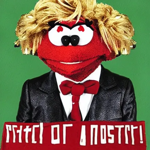 Image similar to Muppet Stalin