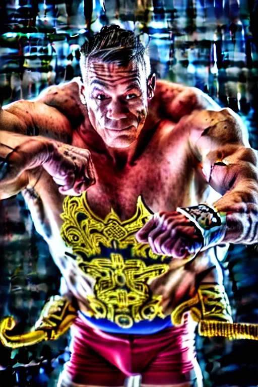 Image similar to john cena wrestling with kamen rider, high resolution, vogue, intricate, face features, body features, photorealistic, smooth, 4 k, aesthetic lighting, baroque object, sharp focus, hyperdetailed object, by : canon eos 5 d mark iv and sigma 7 0 - 2 0 0 mm f / 2. 8 dg os hsm sports