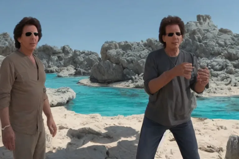 Prompt: a still frame from neil breen's new masterpiece, movie screenshot, 4 k, ultra hd, laptops, so many laptops