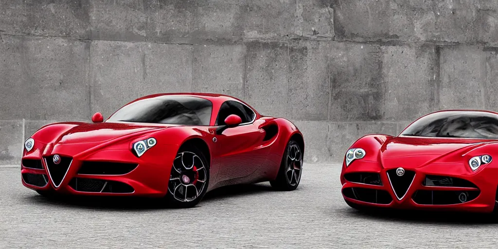 Prompt: “2022 Alfa Romeo 8c”