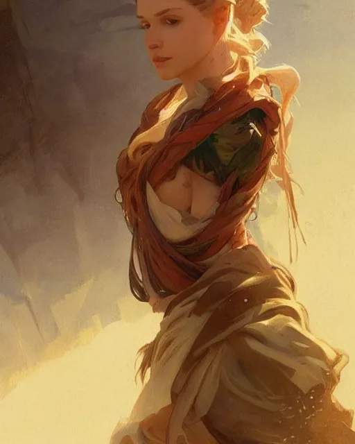 Image similar to ''a very mediocre and not so detailed portrait of a river running through the plains, league of legends, lol, fantasy, d & d, digital painting, artstation, concept art, illustration, art by greg rutkowski and alphonse mucha''