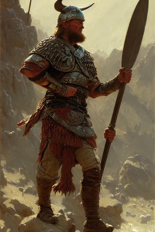 Prompt: viking warrior, highly detailed painting by gaston bussiere, craig mullins, j. c. leyendecker 8 k