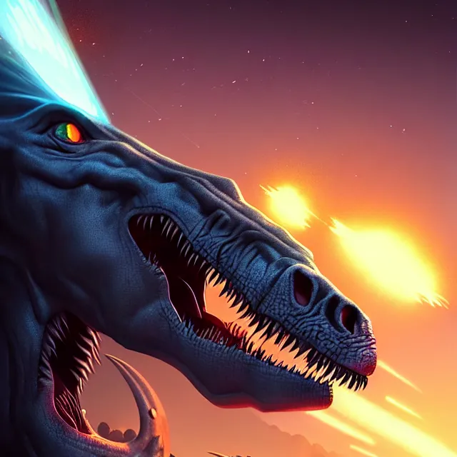 ArtStation - Dino Meteor Run - Mobile Game
