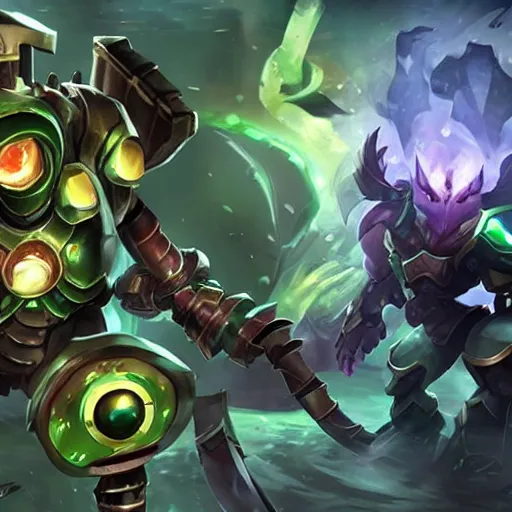 Image similar to urgot league of legends