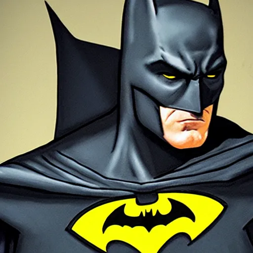 Image similar to batman starring as jack in breaking bad. full body. oil on canvas. intricate. 8 k. highly professionally detailed. hdr. cgsociety