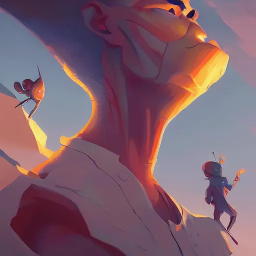 Image similar to hero world close encounters of the third kind, behance hd by jesper ejsing, by rhads, makoto shinkai and lois van baarle, ilya kuvshinov, rossdraws global illumination