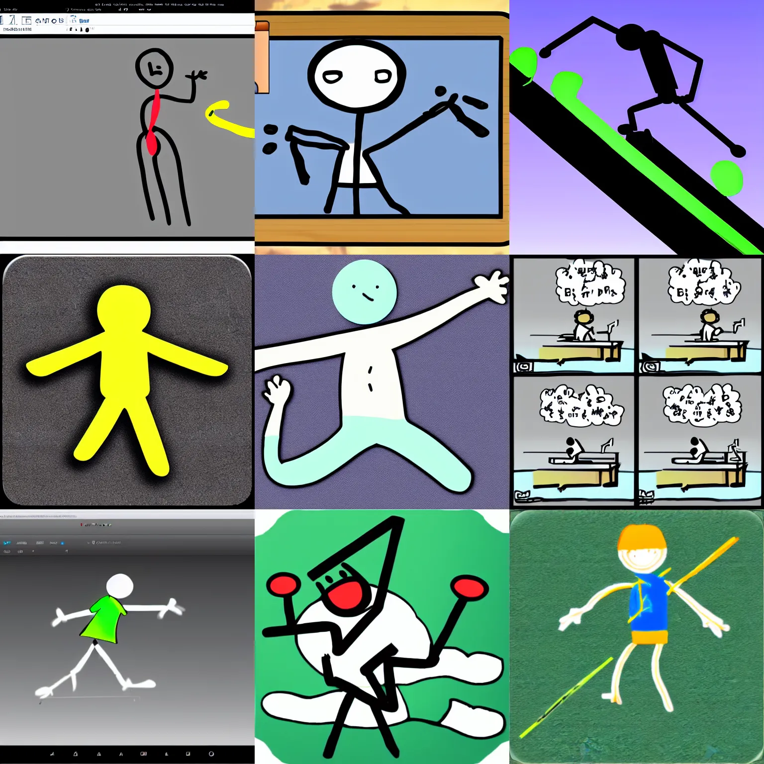 Prompt: pivot stick figure animator 6