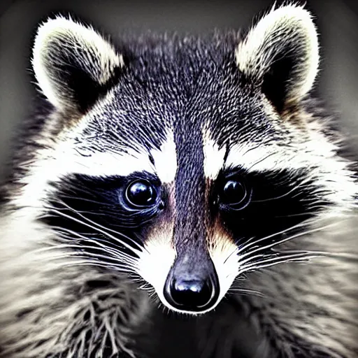 Prompt: raccoon, photography - n 4