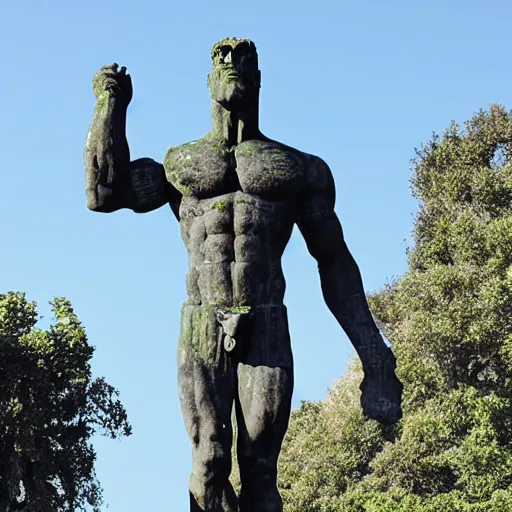 Image similar to the statue of colossus