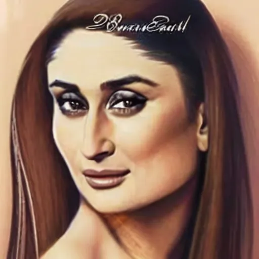 Prompt: kareena kapoor portrait in shower, realistic