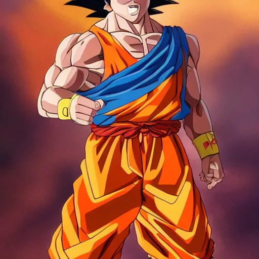 ArtStation - Son Goku SSJ5 fan art