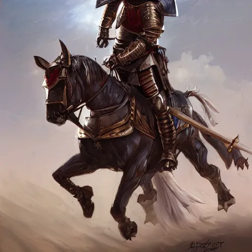 Image similar to two mounted knights tilting against each other in a jousting tournament, art by artgerm and greg rutkowski and magali villeneuve, d & d, fantasy, highly detailed, digital painting, trending on artstation, concept art, illustration