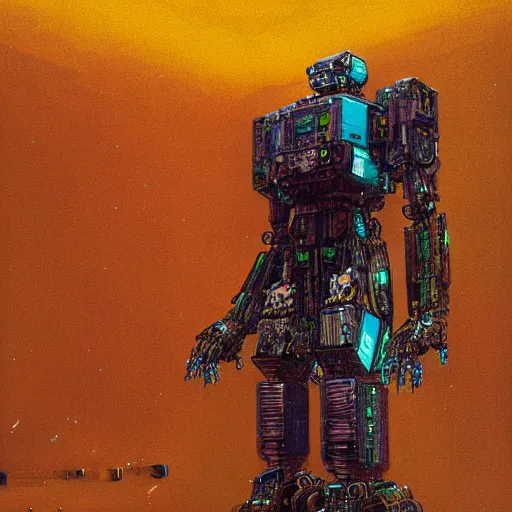 Image similar to combat mecha by beeple, gustav klimt