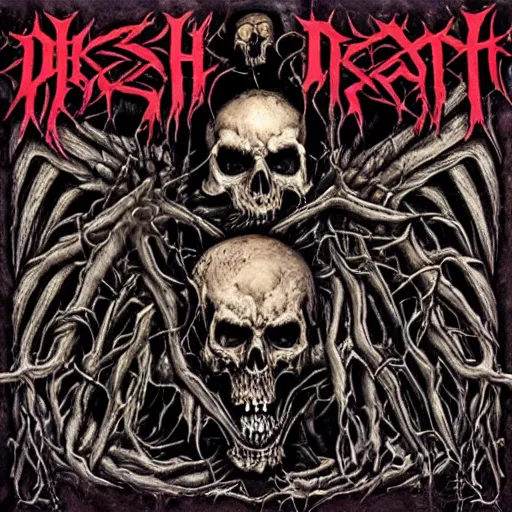Prompt: best death metal album cover ever