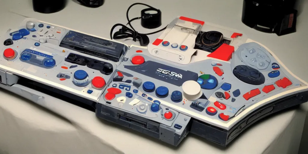 Image similar to The Sega Creation Console, 1990