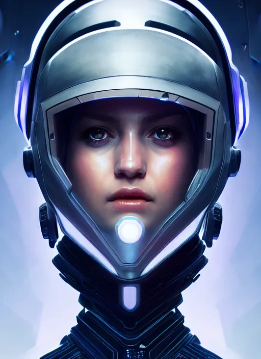 Prompt: symmetry!! portrait of a female character with helmet cyberpunk, sci - fi, tech wear, glowing lights!! intricate, elegant, highly detailed, digital painting, artstation, concept art, smooth, sharp focus, illustration, art by julian del rey and greg rutkowski