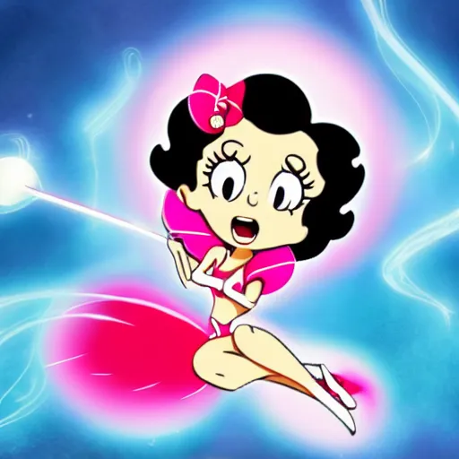 Image similar to Betty Boop the Magical Girl anime