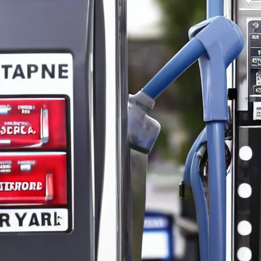 Prompt: americans are feeling the pain at the pump