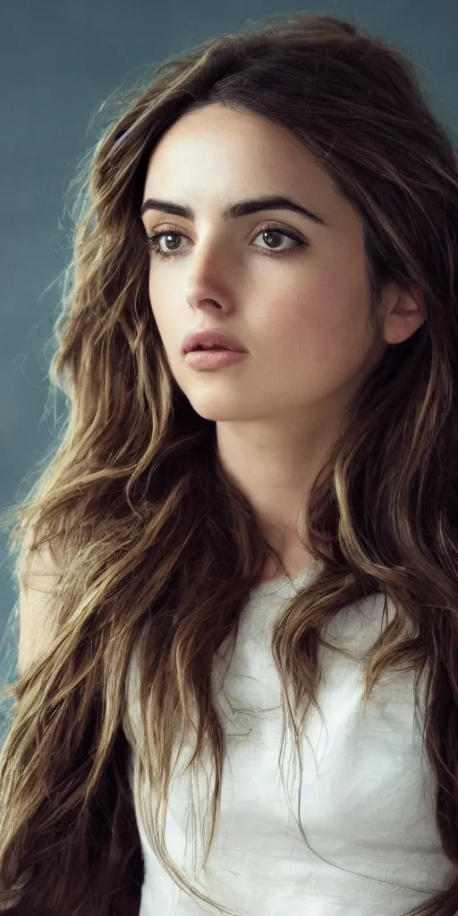 Image similar to ana de armas portrait, film still,