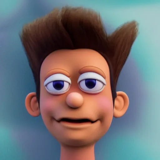 Prompt: jimmy neutron as a muppet. highly detailed felt. hyper real photo. 4 k.