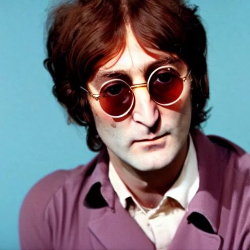 Image similar to John lennon covered in honey