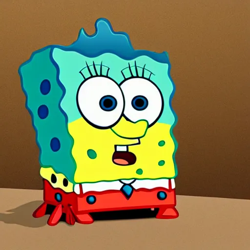 Prompt: realistic photo of spongebob meatpants