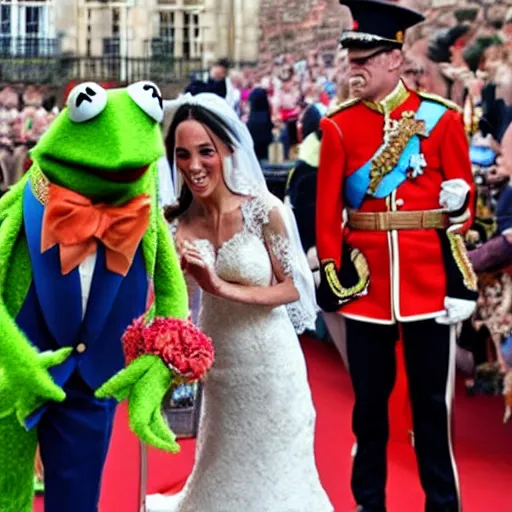 Image similar to muppets Royal wedding