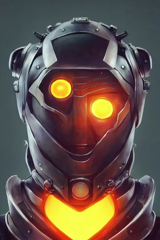 Image similar to epic mask helmet robot ninja portrait stylized as fornite style game design fanart by concept artist gervasio canda, behance hd by jesper ejsing, by rhads, makoto shinkai and lois van baarle, ilya kuvshinov, rossdraws global illumination radiating a glowing aura global illumination ray tracing hdr render in unreal engine 5