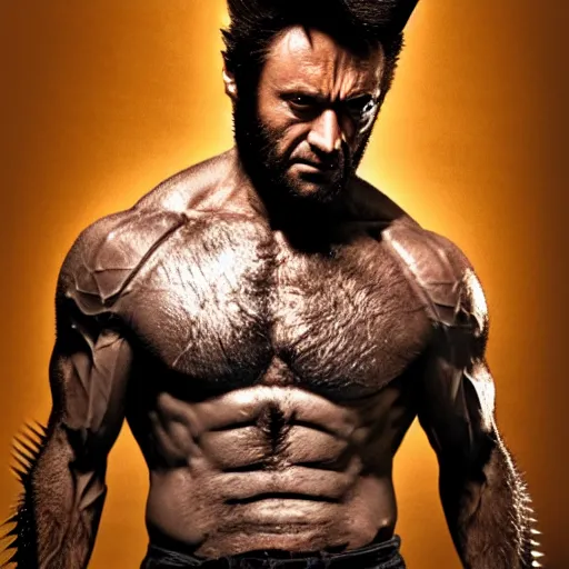 Image similar to the wolverine, butcher, full body shot by yousuf karsh, golden hour, realistic, body shot, sharp focus, 8 k high definition, insanely detailed, intricate, elegant