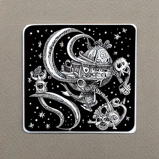 Image similar to square sticker of something wonderful by Joe fenton