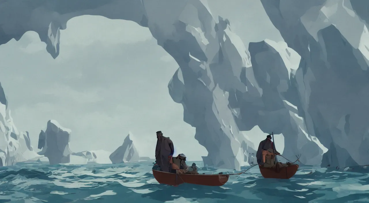 Image similar to ernest shackleton in cuba, 1 9 0 0, genndy tartakovsky, atey ghailan, goro fujita, studio ghibli, rim light, morning lighting, clear focus, very coherent