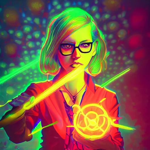 Image similar to skill magic geek inside matrix deepdream radiating a glowing aura stuff loot legends stylized digital illustration video game icon artstation lois van baarle, ilya kuvshinov, rossdraws,