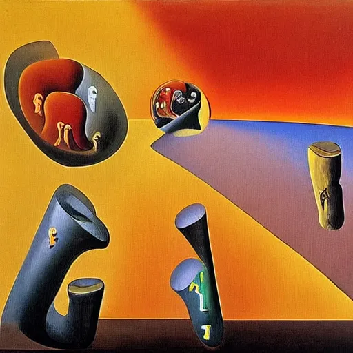 Image similar to inflation, money and supply chain hurting global population, abstract surreal oil painting by salvador dali - w 7 6 8