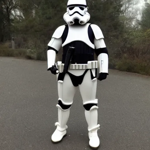 Image similar to fat stormtrooper