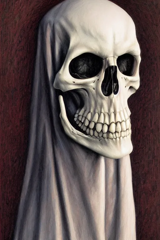 Image similar to portrait of the grim reaper collector of souls, by giancola, very detailed art, elegant, sophisticated, high resolution, smooth