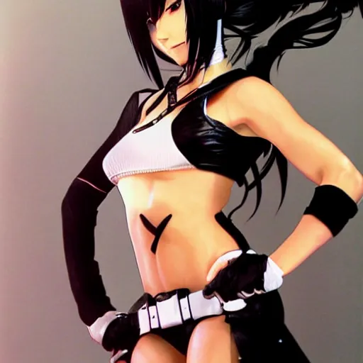 Image similar to tifa lockheart by masamune shirow