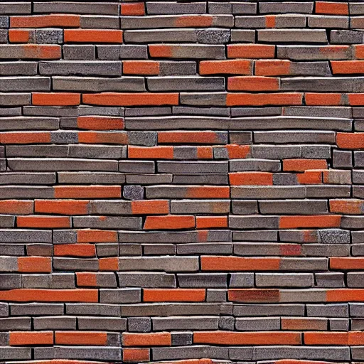 Prompt: realistic seamlessly tiling brick texture