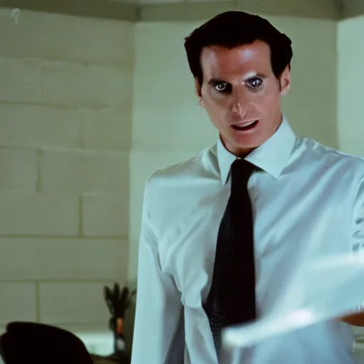 Prompt: Patrick Bateman in Breaking Bas