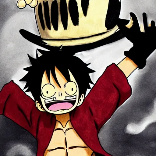 Image similar to luffy as 🐼