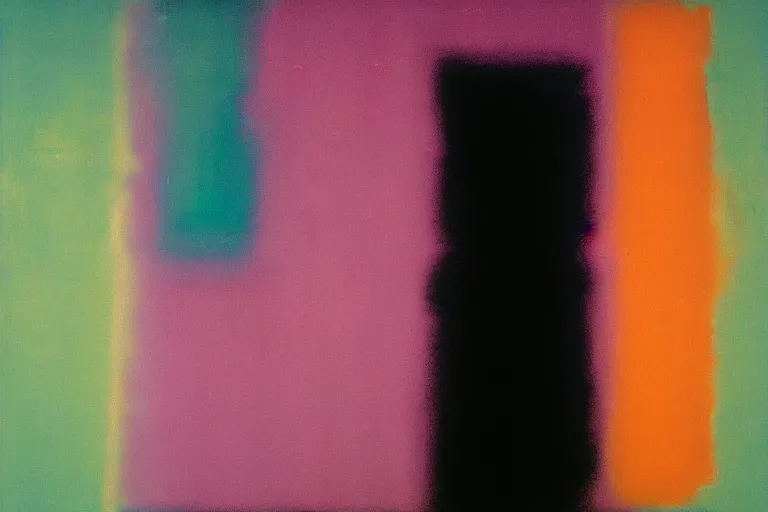 Prompt: a neon gradient Mark Rothko
