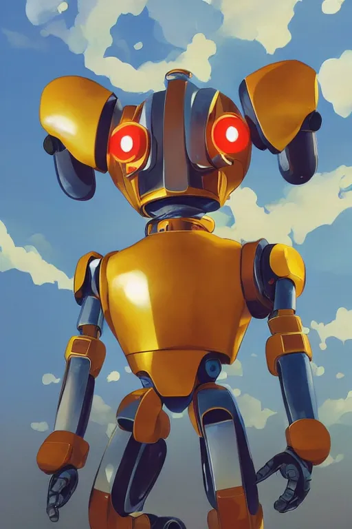 Image similar to metabots medabots medarotto medarot robot minimalist comics helmet mask neon cybereye, behance hd by jesper ejsing, by rhads, makoto shinkai and lois van baarle, ilya kuvshinov, rossdraws global illumination ray tracing hdr radiating a glowing aura