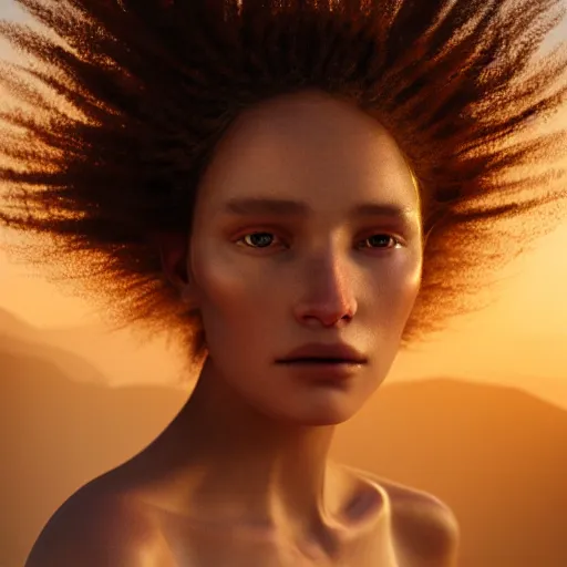 Prompt: photographic portrait of a stunningly beautiful renaissance tribal sherpa female in soft dreamy light at sunset, contemporary fashion shoot, by edward robert hughes, annie leibovitz and steve mccurry, david lazar, jimmy nelsson, breathtaking, 8 k resolution, extremely detailed, beautiful, establishing shot, artistic, hyperrealistic, beautiful face, octane render