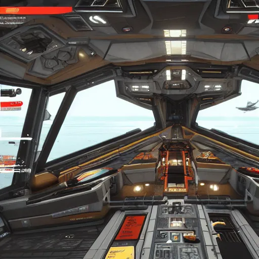 Image similar to elite dangerous anaconda ship interiors