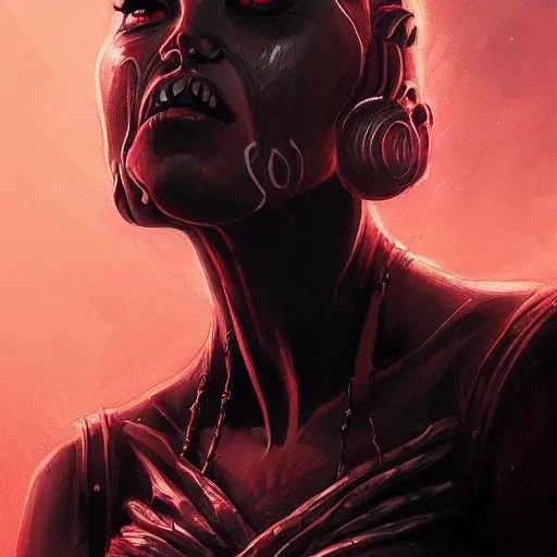 Image similar to portrait of a Darth Talon by Greg Rutkowski, she is about 20 years old, wearing black sith uniform, Star Wars Expanded Universe, highly detailed portrait, digital painting, artstation, concept art, smooth, sharp foccus ilustration, Artstation HQ