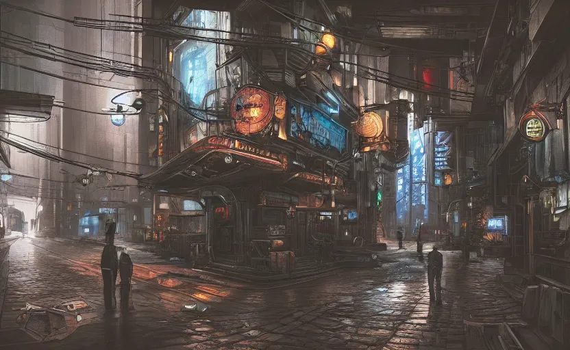 Image similar to small tool extremely detailed cyberpunk ( steampunk ), day light, realistic shaded,