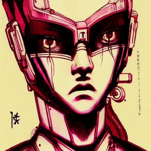 Image similar to android, killer - girl, high detail of the face, full body, close - up, 1 / 6 katsuya terada, style of cyberpunk, night, city,