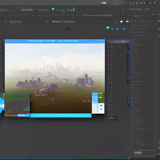 Image similar to unity - ui, sleek, modern, user interface, 3 d engine