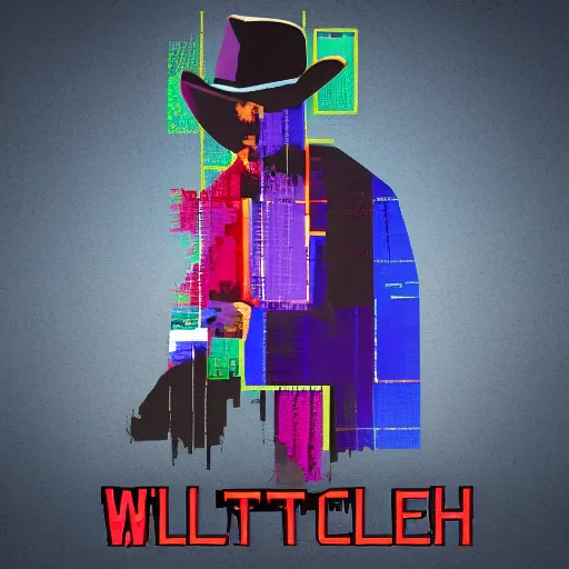 Prompt: Glitch Western